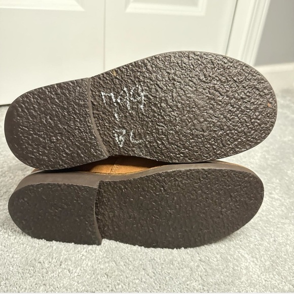 Sundance Brown Suede Buckle Boots Size 38.5 (7-7-.5) Snap buckle - Picture 5 of 5